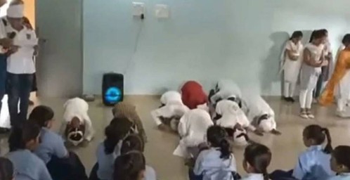 Probe ordered as Hindu students asked to 'perform' namaz in Gujarat school