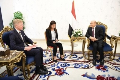 Yemeni leader, UN envoy meet over peace process
