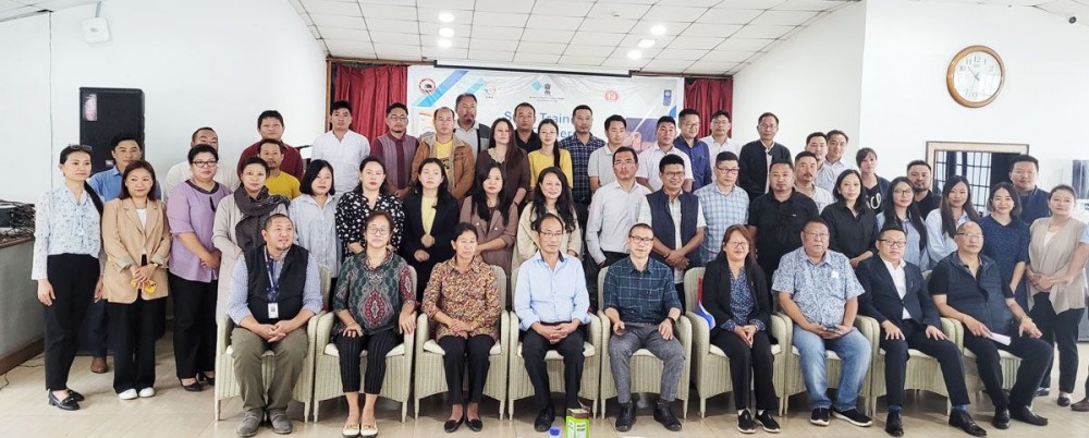 Participants during the training of trainers on nationwide scale-up of U-WIN organised Department of Health & Family Welfare at Hotel Vivor, Kohima. (Morung Photo)