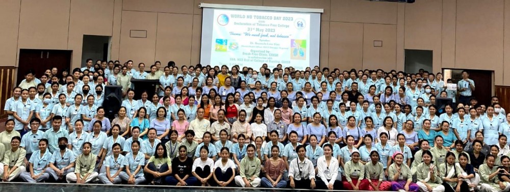 World No Tobacco Day was observed Hollotoli School and CIHSR on May 31.