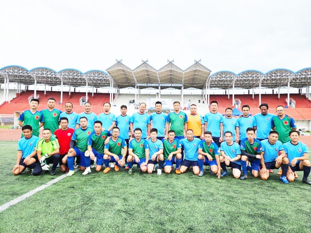 Morung United and Merhulietsa FC players on June 29.