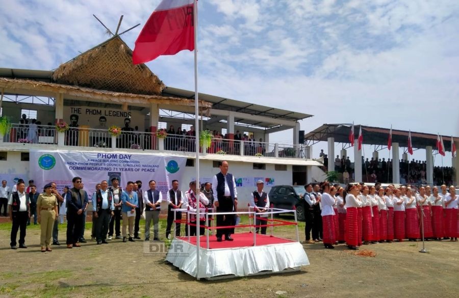 B Bangtick Phom gracing the 71st Phom Day celebration held on June 6. (DIPR Photo)