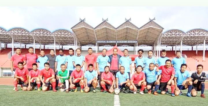 Players of Merhulietsa FC and Unity FC on June 22.