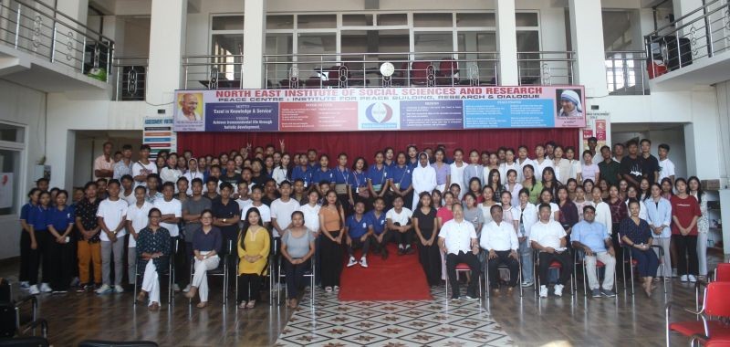 NEISSR inducted new batch of MSW and BSW with an orientation program on July 18 at Peace Centre,  Chümoukedima.
