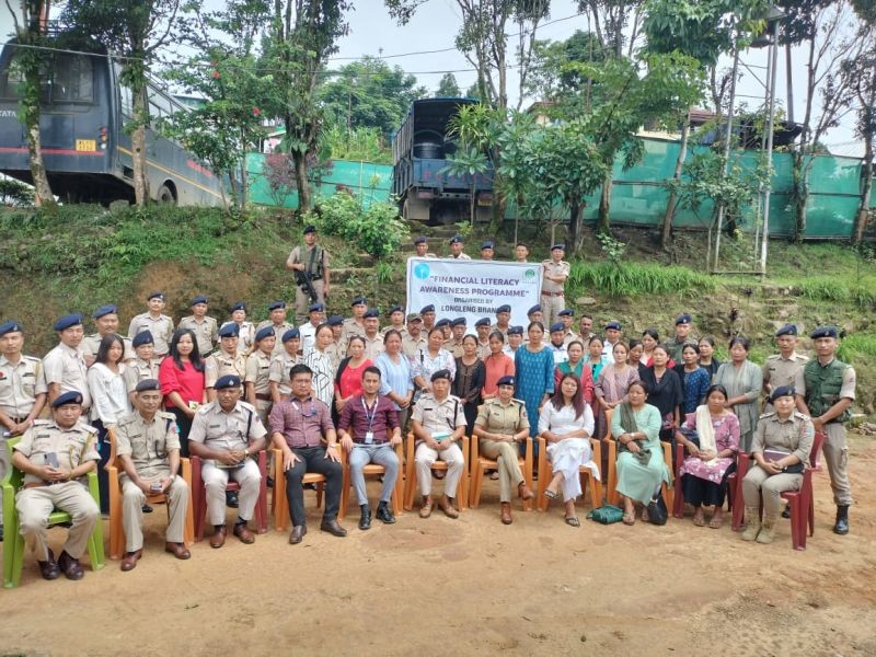 Participants of the financial literacy programme conducted by Longleng Police.
