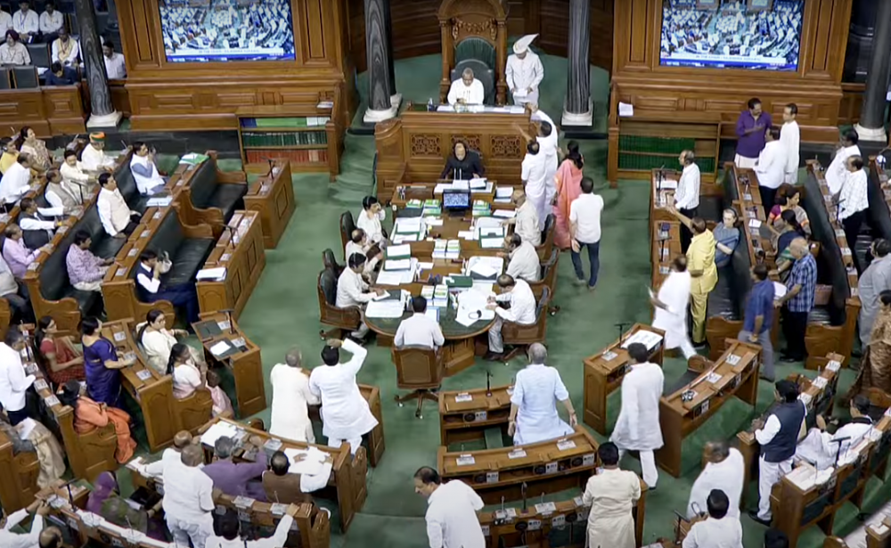 LS adjourned till July 24 amid Oppn protests on Manipur seeking PM's response