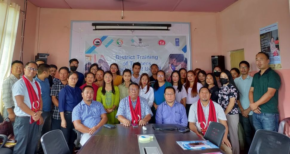 Participants of the ToT on U-WIN which was held in Longleng.