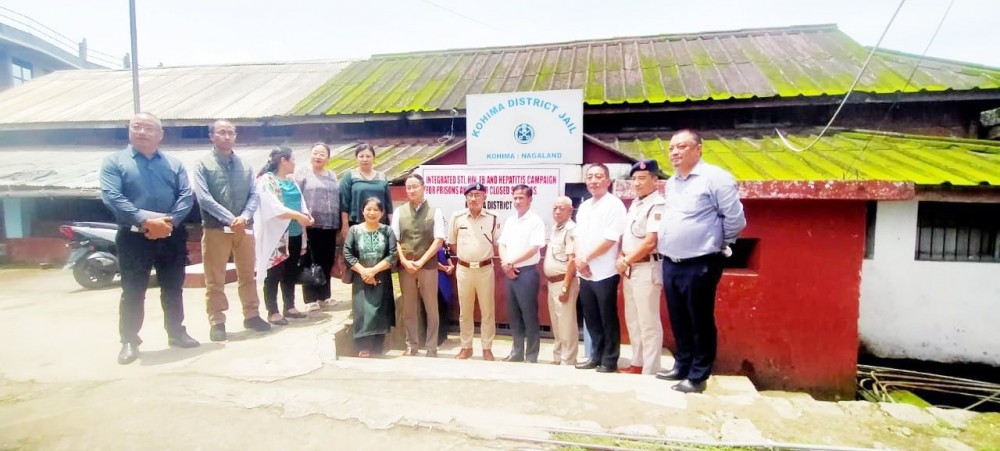 HIV prevalence in Nagaland prisons 3rd highest in India - Vimarsana News