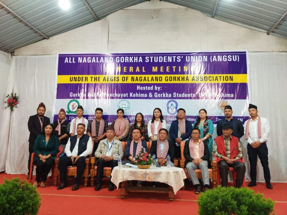 The All Nagaland Gorkha Students’ Union was reformed during a general meeting in Kohima on August 27.