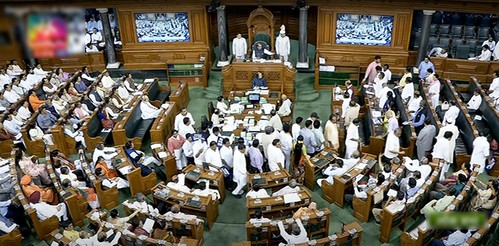 Lok Sabha passes 3 bills amid Opposition protests