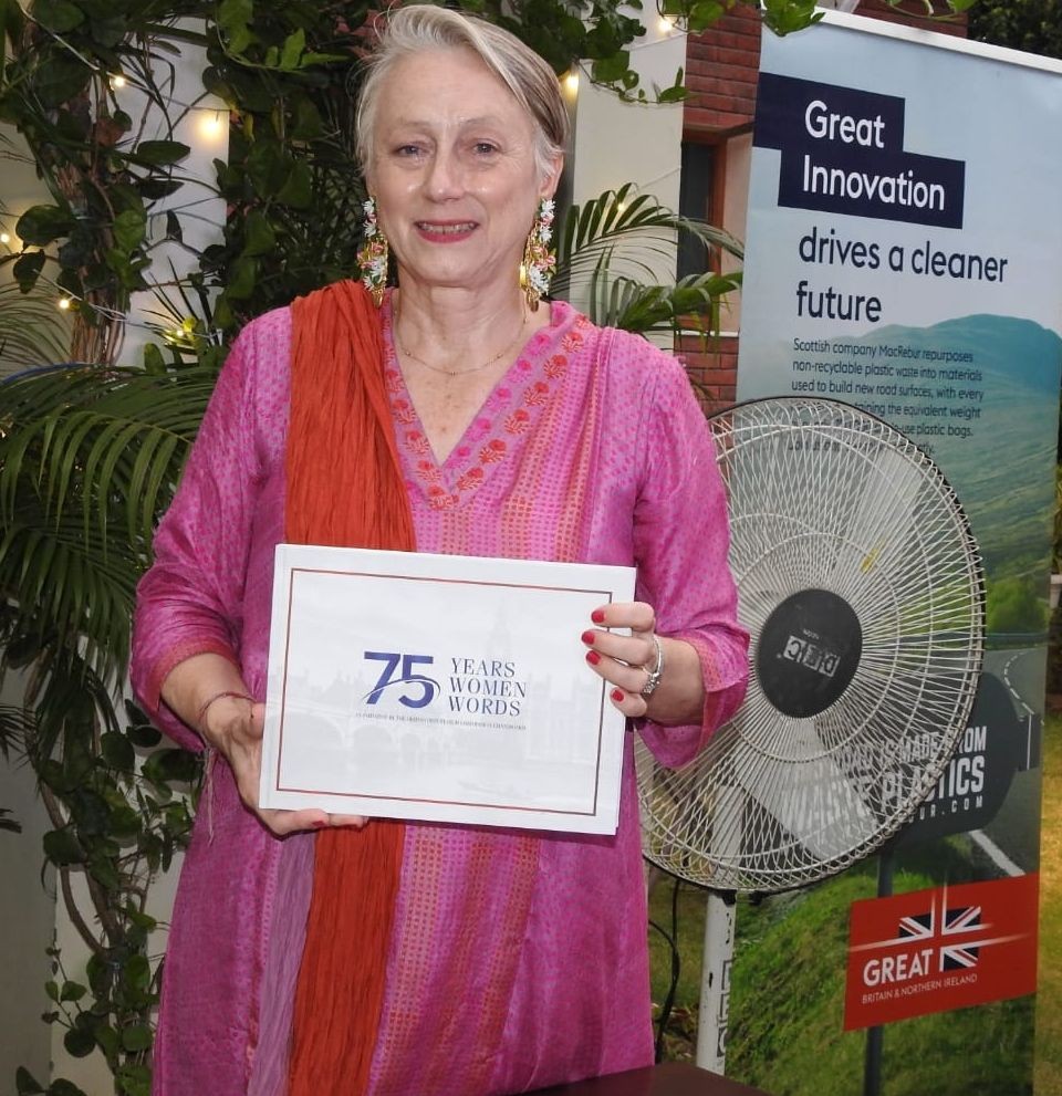 British diplomat launches book ‘75 years, 75 women, 75 words’