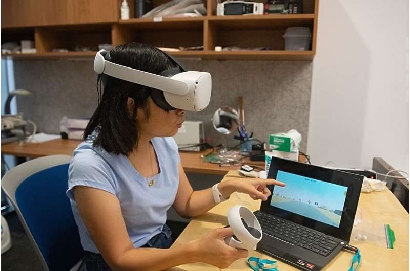 Researchers use VR technology to measure brain activity, stress (Credit: University of Texas at Austin ) IANS