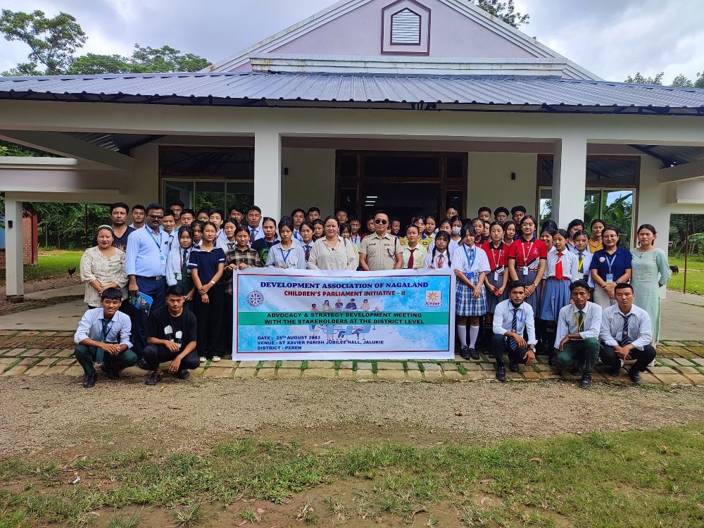Participants and dignitaries of the programme held in Peren.