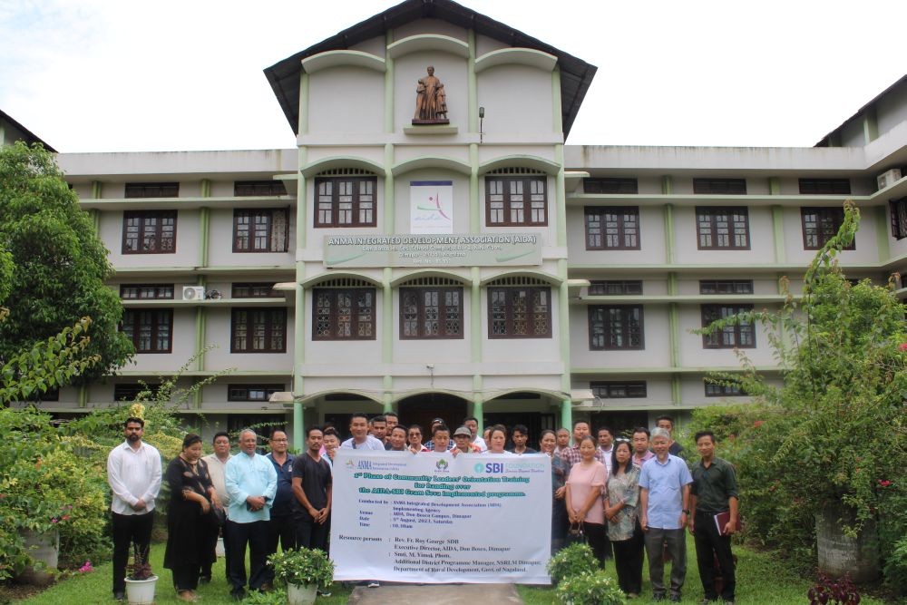 Participants of the Community Leaders’ Orientation programme.