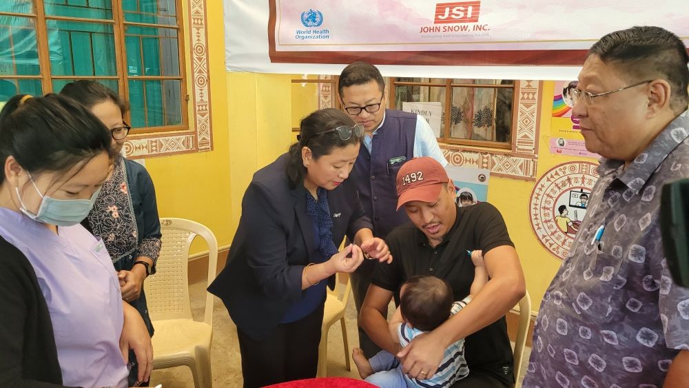 Dr Vibeituonuo M Sachü during the launching of IMI 5.0 in Kohima on August 7. (Morung Photo)