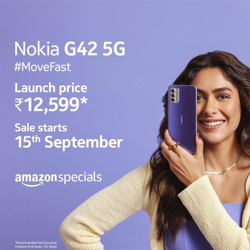 Nokia unveils new 5G smartphone 'G42' with 11GB RAM in India
