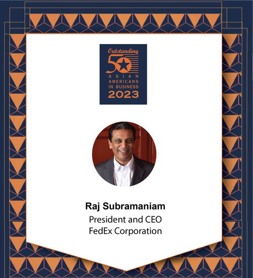India-born FedEx CEO Raj Subramaniam. (IANS Photo)