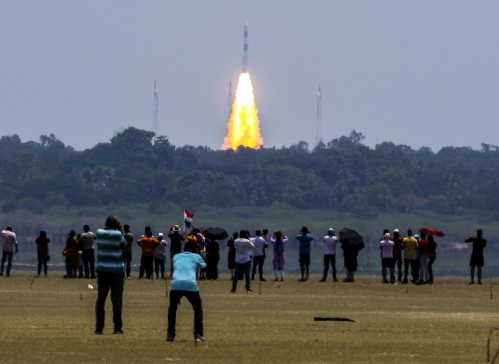 Sriharikota: Indian Space Research Organisation's (ISRO) Aditya-L1, India's maiden solar mission, on board PSLV-C57 lifts off from the launch pad at Satish Dhawan Space Centre, in Sriharikota, on Saturday, September 02, 2023. (Photo: IANS/R. Parthi bhan)