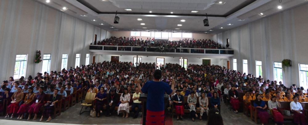 The 7th ABAM Women Ministry triennial conference was held in Impur from September 1 to 3.