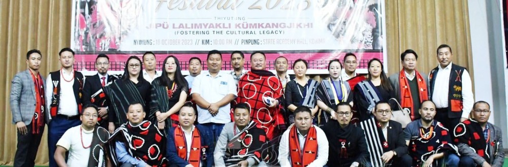 Tsewlaknyi, one of the premier festivals of the Yimkhiungrü Naga community was celebrated at State Academy Hall in Kohima on October 18. (DIPR Photo)