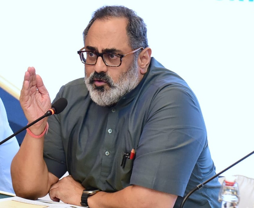 Rajeev Chandrasekhar. (IANS Photo)