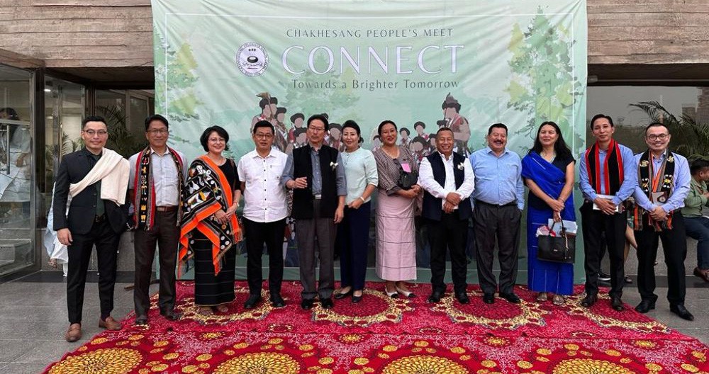 Chakhesang Students' Union Delhi members along with host of invitees and others at Delhi on October 7.