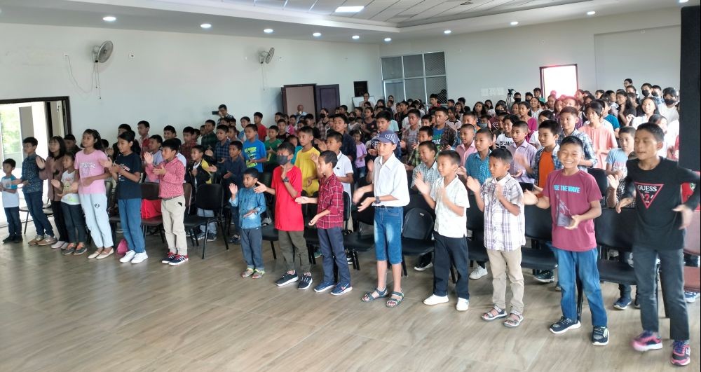 Participants during the retreat for ‘friends from other states’ held at Mokokchung Town Baptist Church on October 2. (Morung Photo)