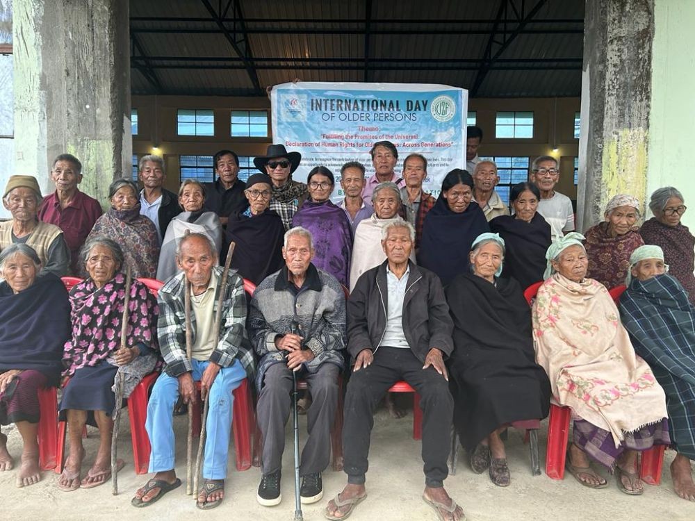 Ura Zuveh Foundation celebrated International Day of Older Persons on October 1 at Chesezu village, Phek.