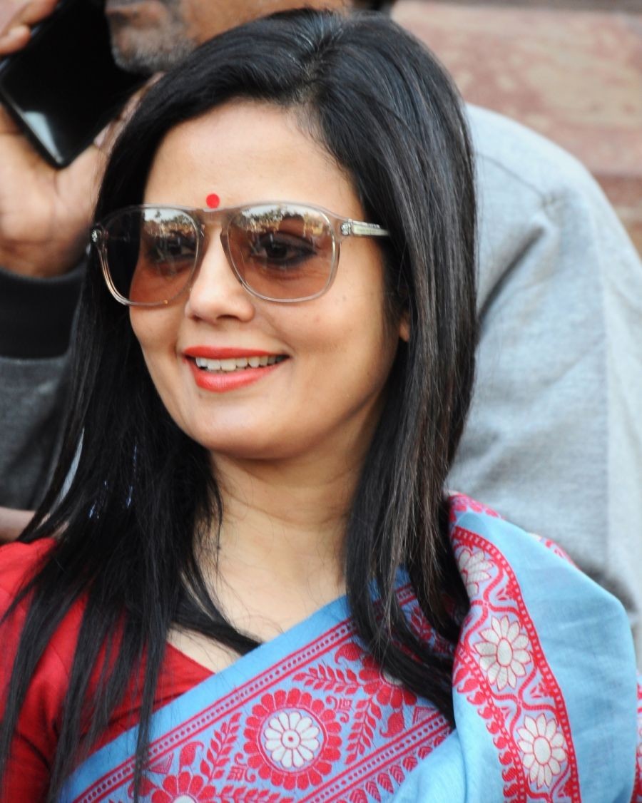 New Delhi: TMC MP Mahua Moitra at Parliament Complex during the winter session of the House, in New Delhi on Tuesday, December 13, 2022. (Photo:Qamar Sibtain/ IANS)