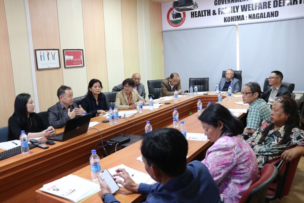Officials attending the meeting of the State Task Force Team (STF) on Vector Borne and Other Communicable Diseases.