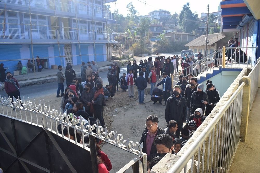 Record 96.25 % turnout in Nagaland bypoll, no incident reported