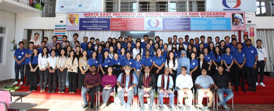 Participants and dignitaries during the talk organised by the NEISSR.