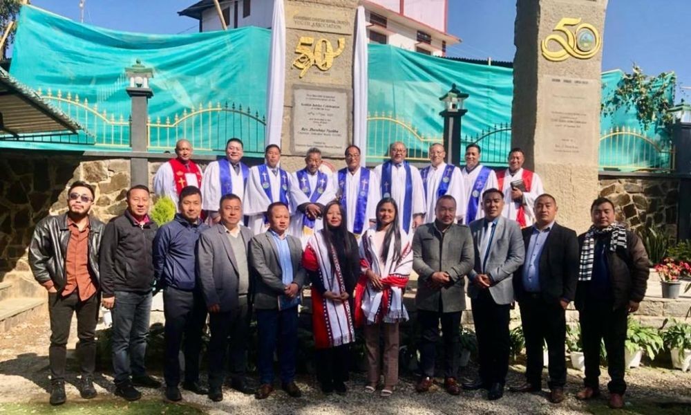 Christian revival church leaders and others at CCRCYA's Golden Jubilee Celebration.