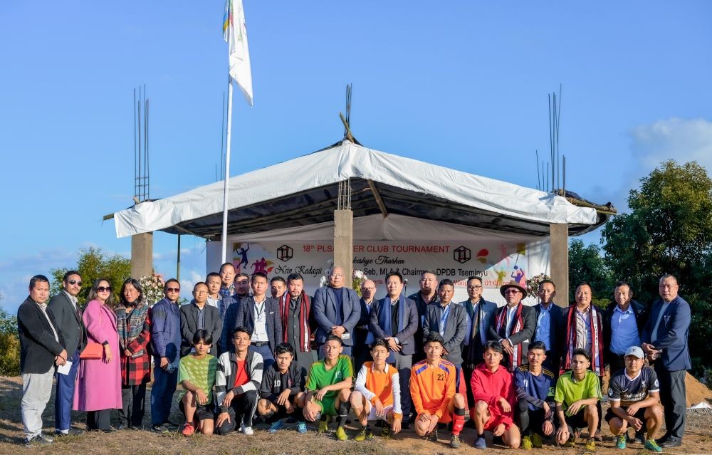 Phenshünyu Lowjvü Sports Association (PLSA) began its 18th Inter Club Tournament at Whenha Sports Complex, Phenshünyu Village, Tseminyu. The inaugural function was graced by Ar Jwenga Seb, MLA & Chairman DPDB Tseminyu as special guest.