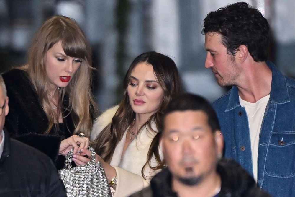 Taylor Swift spotted flaunting ring to Miles Teller, Keleigh Sperry