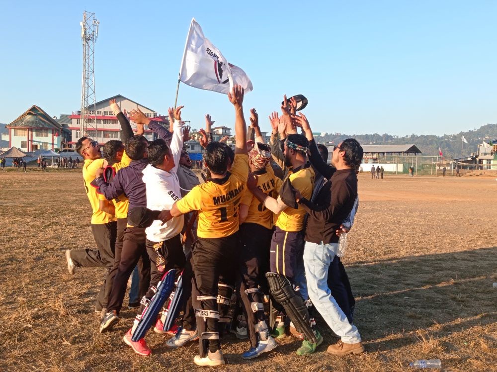 The winners of the 28th Winter Cricket Challenge.