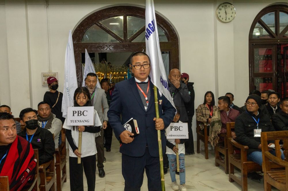 35th General Annual Council of Nagaland Police Baptist Churches Association hosted at Police Baptist Church, Tuensang from January 19 to 21. (Morung Photo)