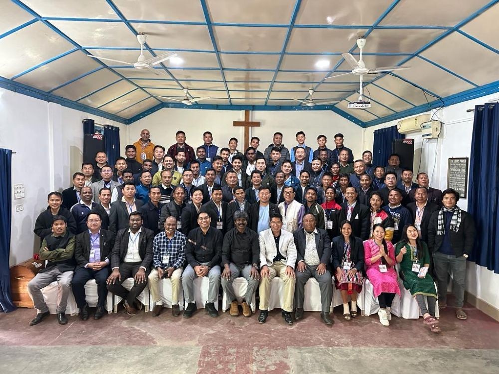 Participants at the 3-day tribal leaders training seminar at Bethesda Celebration Centre organized by The Assemblies of God of East India.