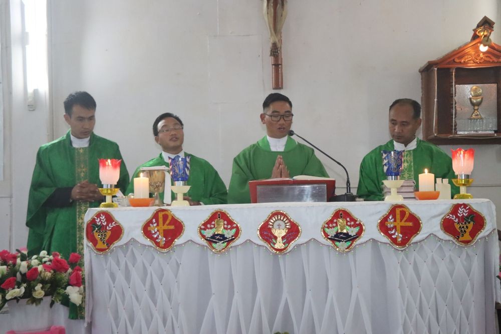 36th Lotha Catholic Youth Association general conference commenced at St Mary's Catholic Church, Lakhuti on January 12.