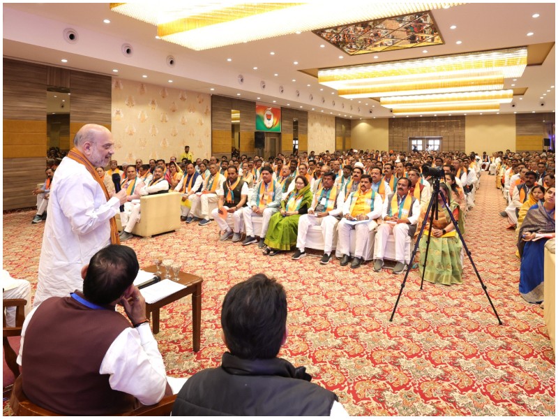 Amit Shah. (IANS Photo)