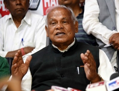 HAM chief Jitan Ram Manjhi. (IANS Photo)