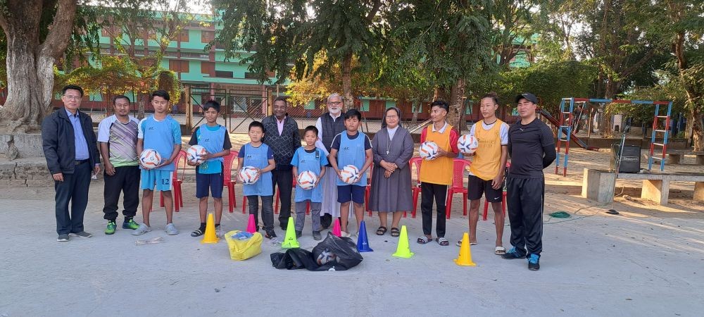 Don Bosco Sports Academy was inaugurated in Don Bosco Hr Sec School, Dimapur on February 12.