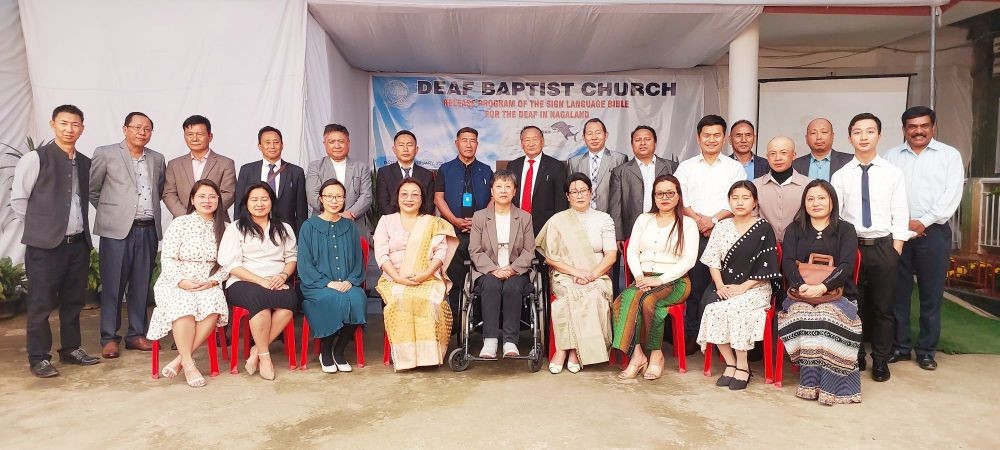 The first Sign Language Bible for the Deaf in Nagaland (the Book of Jonah) was launched at the Deaf Biblical Ministry, Naharbari, Dimapur on February 18.