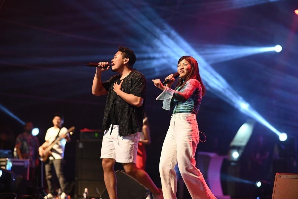 Artists from Nagaland performs at the Rongali Assam  Festival. (Photo Courtesy: TAFMA)