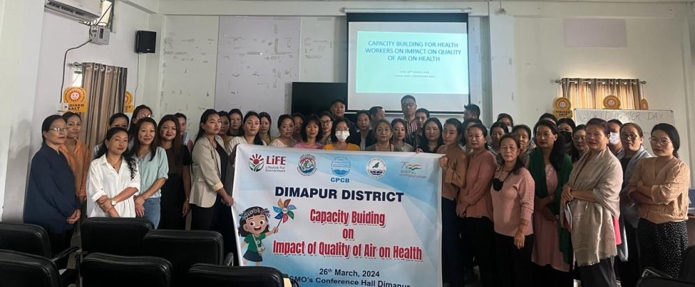 Capacity building of health workers was held at CMO’s conference hall, Dimapur.