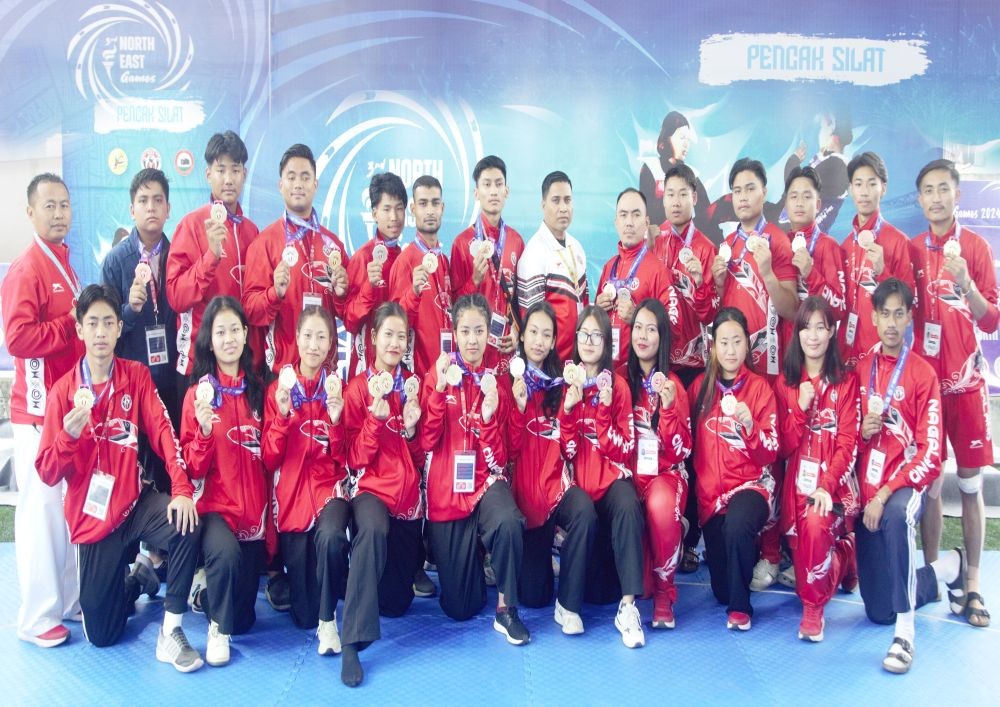 Nagaland Pencak Silat Team shines at 3rd NE Games 2024 - Vimarsana News