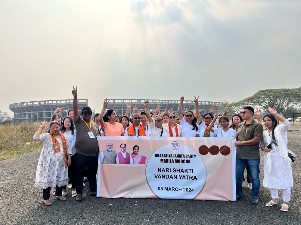 Observance of Nari Shakti Vandhan in Nagaland.