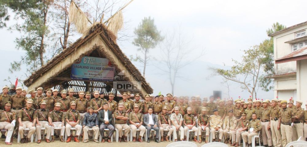 67th Raising Day of Nagaland Village Guard was held at VG Museum cum Memorial Hall Pangsha on March 1. (DIPR Photo)