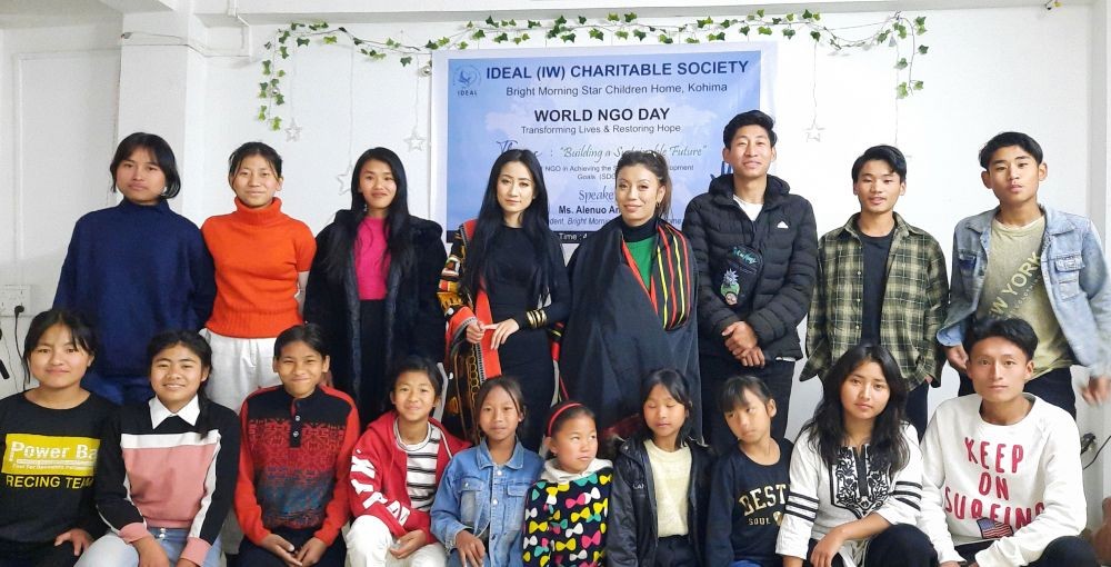 Observance of NGO day at Bright Morning Star Children Home Kohima.