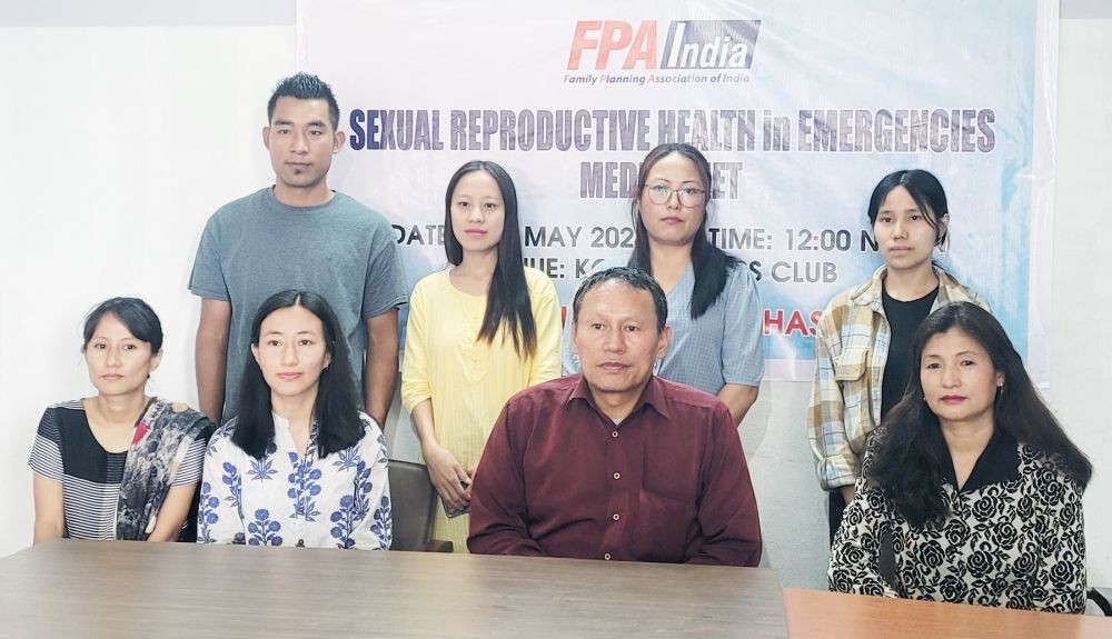 Officials of FPAI, Nagaland Branch, during the sensitisation and media meet in Kohima on May 31. (Morung Photo)